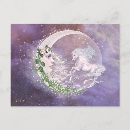 Moonicorn Briefkaart (Voorkant)