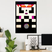 Moonies - Ken Gage Art Poster (Thuiskantoor)