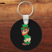 Mooning Leprechaun Butt St Patrick's Day Irish Sleutelhanger (Voorkant)