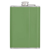 Mooning Leprechaun Flask Heupfles (Achterkant)