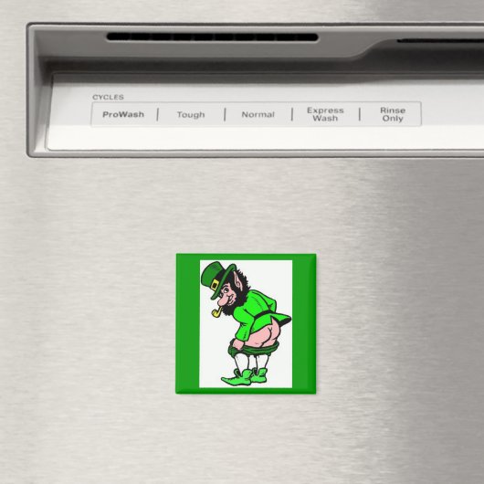 Mooning Leprechaun Magneet (Insitu (Vaatwasser))