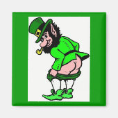 Mooning Leprechaun Magneet (Voorkant)