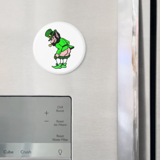 Mooning Leprechaun Magnet (Insitu (Koelkast))