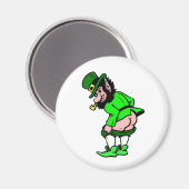 Mooning Leprechaun Magnet (Voorkant / Achterkant)
