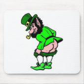 Mooning Leprechaun Muismat (Voorkant)