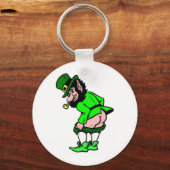 Mooning Leprechaun Sleutelhanger (Voorkant)
