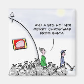 Mooning santa magneet (Voorkant)