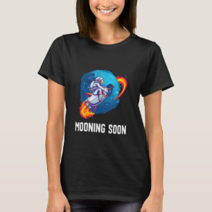 Mooning Soon Meme Crypto Stocks Ape T-shirt