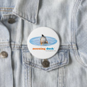 Mooningduck Logo Pin Ronde Button 7,6 Cm (In situ)