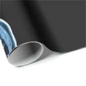 MoonJellyfish waterverf art Cadeaupapier (Rol Hoek)