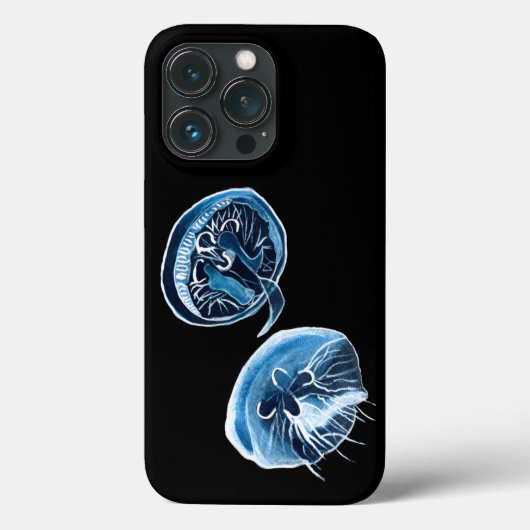 MoonJellyfish waterverf art Case-Mate iPhone Case (Achterkant)
