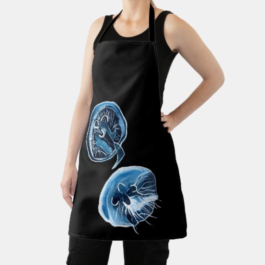 MoonJellyfish waterverf art Schort (Insitu)