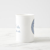 MoonKats China Cup Porselein Kop (Voorkant)