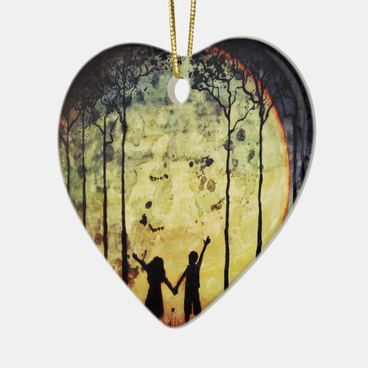 Moonkinderen Keramisch Ornament (Links)