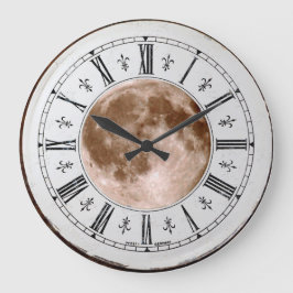 moonklok. grote klok