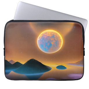 Moonlandschapskunst Laptop Sleeve
