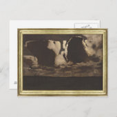 Moonlight, 1887 briefkaart (Voorkant / Achterkant)