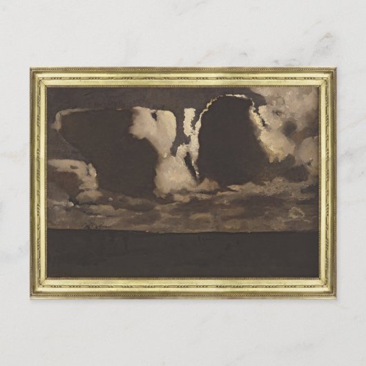 Moonlight, 1887 briefkaart (Voorkant)