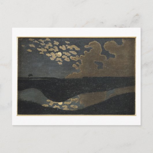 Moonlight, 1894 briefkaart (Voorkant)