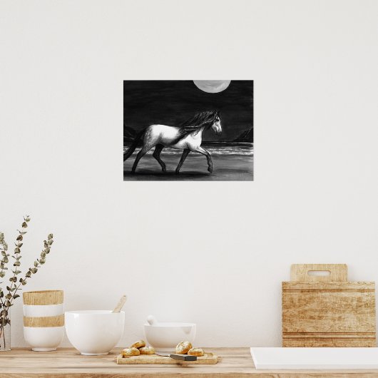 Moonlight Andalusion Poster (Keuken)