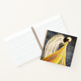 Moonlight Angel en Praying Angel Spiral Notitieboe Notitieboek