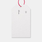 Moonlight Angel Gift Tags Cadeaulabel (Achterkant)