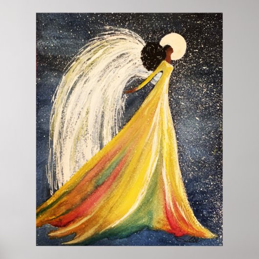 Moonlight Angel Poster (Voorkant)