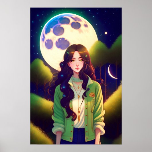 Moonlight Anime Poster (Voorkant)