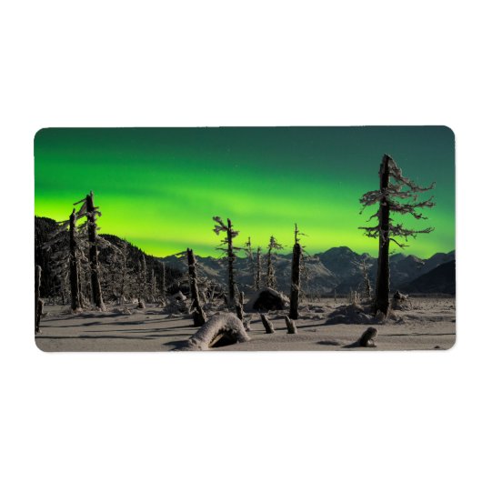 Moonlight Aurora Etiket (Voorkant)