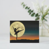 Moonlight Ballet Briefkaart (Staand voorkant)