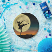 Moonlight Ballet Papieren Bordje (Feest)