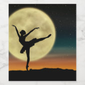 Moonlight Ballet Wijn Etiket (Enkel label)