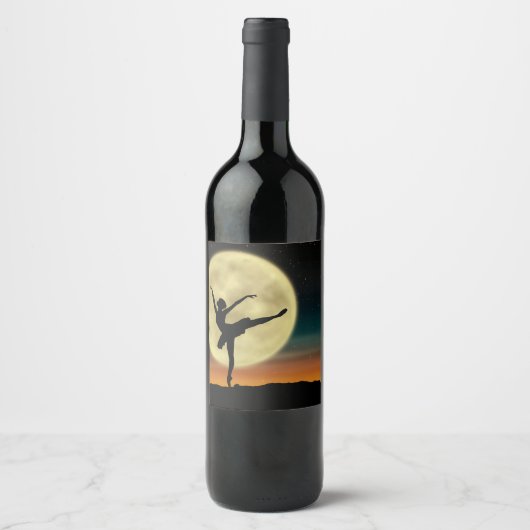 Moonlight Ballet Wijn Etiket (Voorkant)