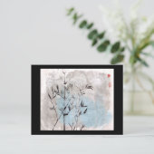 Moonlight Bamboe Briefkaart (Staand voorkant)
