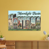 Moonlight Basin, Montana Canvas Afdruk (Insitu (Woonkamer))