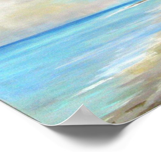 Moonlight Beach Poster (Hoek)