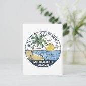 Moonlight Beach San Diego California Briefkaart (Staand voorkant)