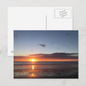 Moonlight Beach Sunset Briefkaart (Voorkant / Achterkant)