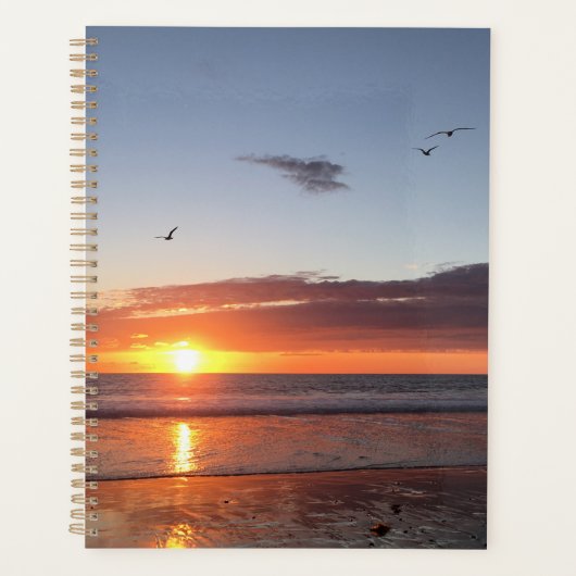 Moonlight Beach Sunset Planner (Voorkant)