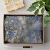 Moonlight betoverde tuin decoupage tissuepapier (Geschenk)