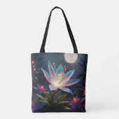 Moonlight Bloom Tote Bag (Achterkant)