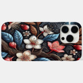 Moonlight Blossoming Cherry Tree Design Case-Mate iPhone Case (Achterkant (horizontaal))
