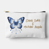 Moonlight Blue Butterfly - op maat Etui (Voorkant)