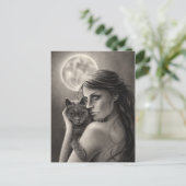 Moonlight-Briefkaart Briefkaart (Staand voorkant)