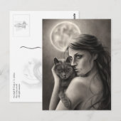 Moonlight-Briefkaart Briefkaart (Voorkant / Achterkant)