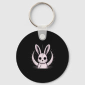Moonlight Bunny Nge Alt Rabbit Horror Witch Moon C Sleutelhanger (Voorkant)