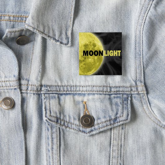 Moonlight-Button Vierkante Button 5,1 Cm (In situ)