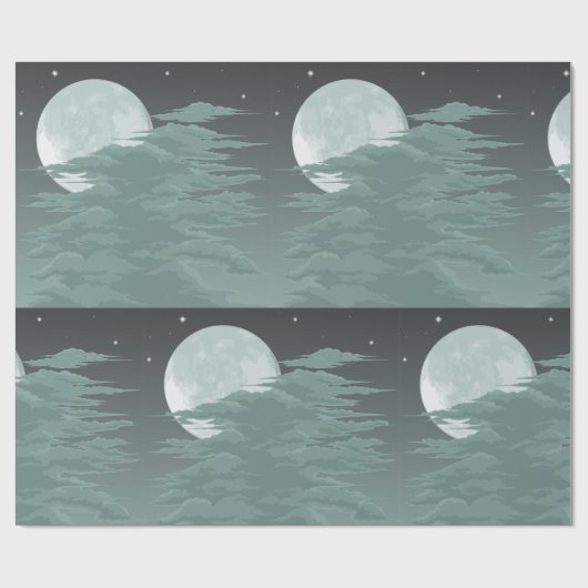 Moonlight Cadeaupapier (Vlak)