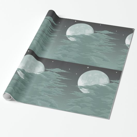 Moonlight Cadeaupapier (Uitgerold)
