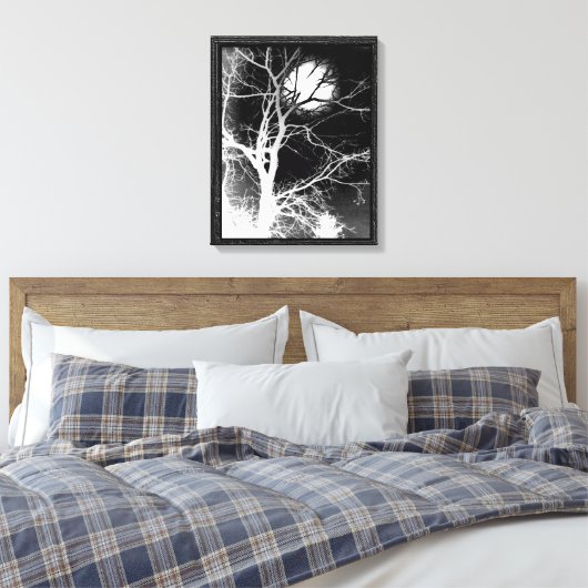 Moonlight Canvas Afdruk (Insitu (Slaapkamer))